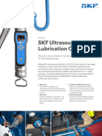 SKF Ultrasound Lubrication Checker: Ultrasonic Sensor Improves Maintenance Practices When Re-Lubricating Bearings