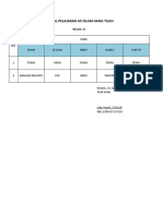 JADWAL PELAJARAN MASA PENDEMI