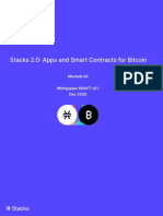 Stacks 2.0 Apps and Smart Contracts For Bitcoin: Muneeb Ali Whitepaper DRAFT v0.1 Dec 2020