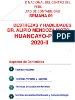 Semana 09 Unica Destrezas y Habilidades Del Peritaje 2020-I