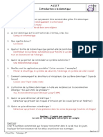 FR2 Intro Domotique Correction