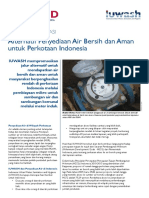 Info Sheet Water Supply in Indonesia ID