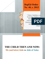 BALAOD Webinar- Child Protection Policy