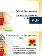 Evangelismo al Niño II.