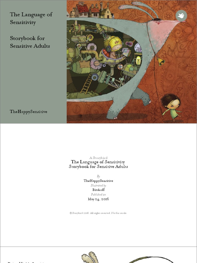The Language of Sensitivity - Storybook For Sensitive Adults | PDF ...