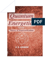 Leonov v. S. Quantum Energetics. Volume 1. Theory of Superunification