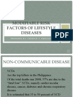 Modifiable Risk Factors of Lifestyle Diseases: Prepared By: Cedrick V. Emiliano