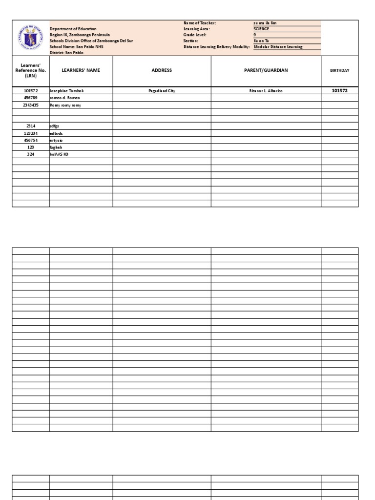 Grade 9 Science Distance Learning Report | PDF | Ionic Bonding ...