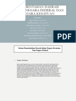 Pemerintahan Daerah Dalam Negara Federal Dan Negara Kesatuan