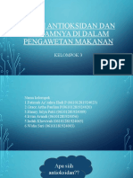 Peran Antioksidan Dan Macamnya Di Dalam Pengawetan Makanan