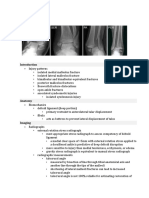 Ankle Fracture