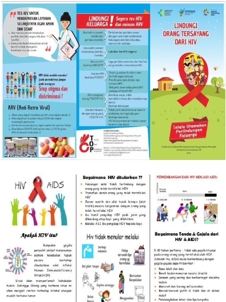 Leaflet Hiv | PDF