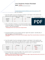 Angelina Earle - PHet Electricity Simulations Analysis Worksheet