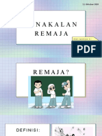 Pjok Kenakalan Remaja