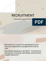 Recruitment