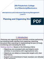 Info Sheet - 1 Plan and Organize Work