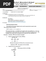 Module 12 1st Quarter Math 7