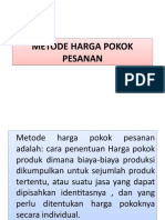 METODE HARGA POKOK PESANAN