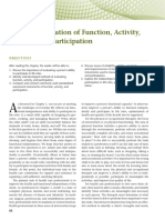 Evaluation of Function, Activity, and Participation: Objectives