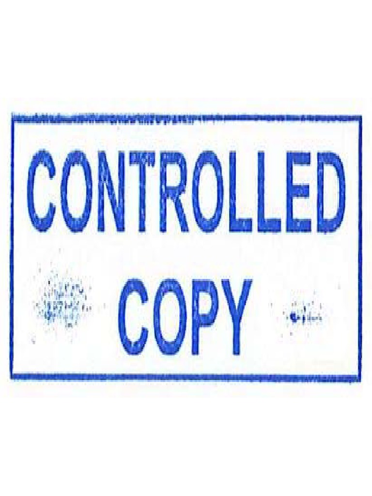 Controlled Copy Stamp | PDF