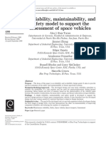 A reliability, maintainability, andsafety model to support the assessment of space vehiclesOK