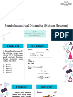 Pembahasan Soal Dinamika Gerak (Fisika UTBK)