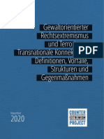 CEP-Studie - Gewaltorientierter Rechtsextremismus Und Terrorismus - Nov 2020