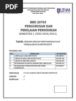 Laporan Tugasan 2 Bbd 20703 Pengukuran Dan Penilaian Pendidikan Kumpulan 1 Pdf