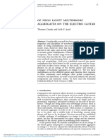 Ciszak, T. Josel, S.F. Multiphonic Aggregates On The Electric Guitar (2019)