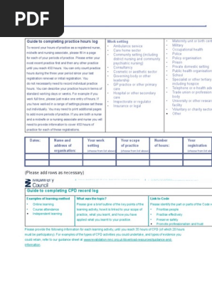Revalidation Forms Combined