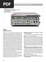 ADCMT TR8652 Electrometer