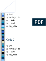 Comparing Pseudocode Algorithms for Speed