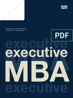 Executive MBA Brochure