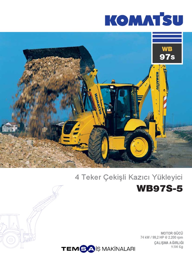 Komatsu wb97s 5 E0 | PDF