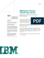 IBM System Storage TS3310 Tape Library: Supporting Business Continuity and Information Lifecycle Management