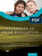 (Perspectives On Deafness) Lampropoulou, Venetta - Marschark, Marc - Skordilis, Emmanouil K - Diversity in Deaf Education-Oxford University Press (2016)