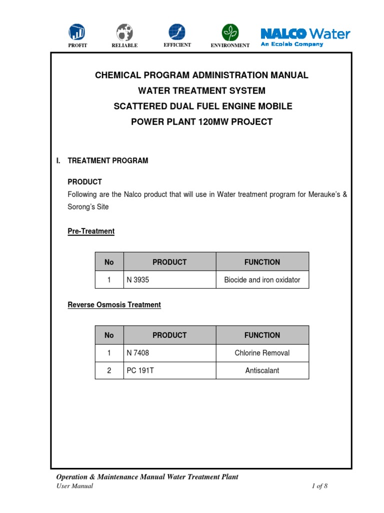 PermaClean PC-98 in Water Treatment | PDF | Membrane | Water Purification