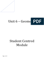 Yr8 Geometry Module