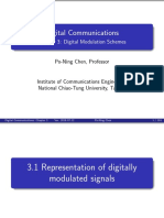 Digital Communications: Chapter 3: Digital Modulation Schemes