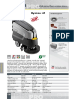 Dynamic 45: Walk-Behind Floor Scrubber Driers