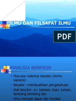 Ilmu Dan Filsafat Ilmu