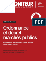 L'ordonnance Et Le Décret Marchés Publics