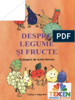Culegere.de.Texte.literare Despre.legume.si.Fructe Ed.tehno.art TEKKEN