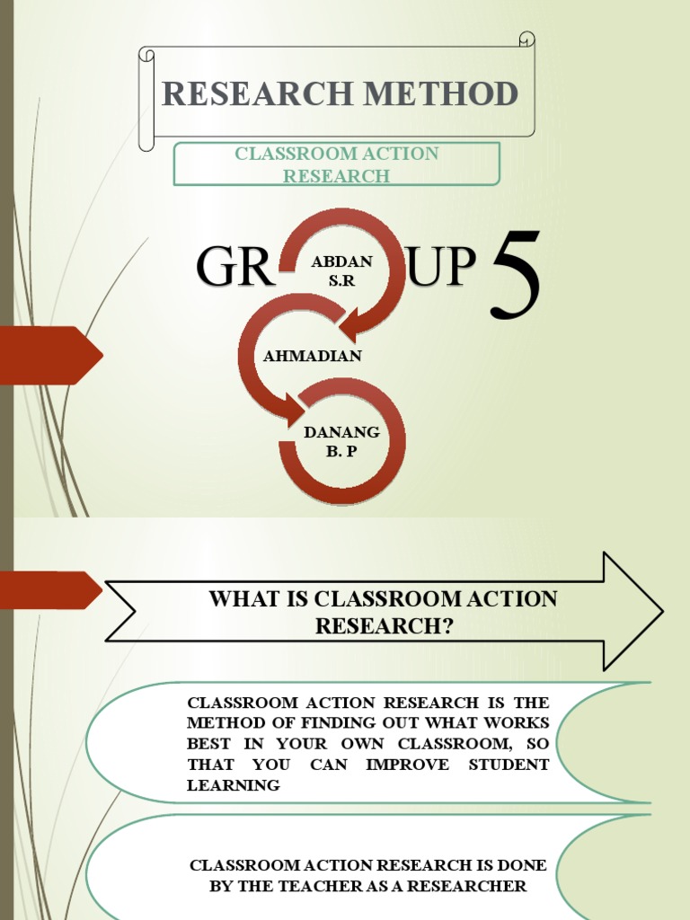 Classroom Action Research Overview | PDF | Action Research | Education ...