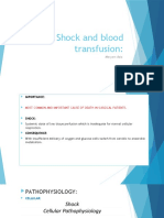 Shock and Blood Transfusion