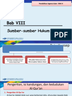 BAB 8 Sumber-Sumber Hukum Islam