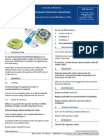 Standard Operating Procedure External Automated Defibrillator