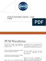 PCM Waveform Coding / Line Code