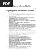 Download UU Keterbukaan Informasi Publik by Luna Sailormoon SN49364689 doc pdf
