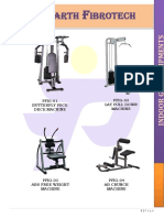 Arth Ibrotech: PFIG-01 Butterfly Peck Deck Machine PFIG-02 Lat Pull Down Machine